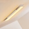 Voisines Plafoniera LED Bianco, 1-Luce, Telecomando, Cambia colore