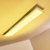 Voisines Plafoniera LED Bianco, 1-Luce, Telecomando, Cambia colore