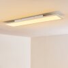 Voisines Plafoniera LED Bianco, 1-Luce, Telecomando, Cambia colore