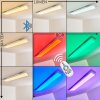 Voisines Plafoniera LED Bianco, 1-Luce, Telecomando, Cambia colore