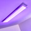 Voisines Plafoniera LED Bianco, 1-Luce, Telecomando, Cambia colore