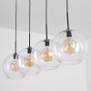 Koyoto Lampadario a sospensione, Lampada a sfera, Lampada a sospensione Chiaro, 4-Luci