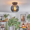 Koyoto Plafoniera, Lampada a sfera 20 cm Blu, 1-Luce