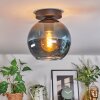 Koyoto Plafoniera, Lampada a sfera 20 cm Blu, 1-Luce