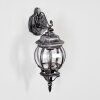Lentua Lampada da parete per esterno, Applique Nero, Argento, 1-Luce