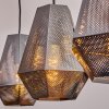 Duren Lampadario a sospensione, Lampada a sospensione Nero, 3-Luci
