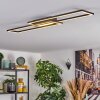 Torresella Plafoniera LED Nero, 1-Luce