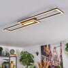 Torresella Plafoniera LED Nero, 1-Luce
