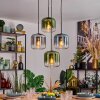 Lauden Lampadario a sospensione, Lampada a sfera, Lampada a sospensione Blu, Verde, Chiaro, Grigio fumo, 4-Luci
