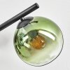 Gastor Plafoniera, Lampada a sfera Blu, Cromo, Verde, Chiaro, Grigio fumo, 4-Luci