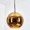Koyoto Lampadario a sospensione, Lampada a sfera, Lampada a sospensione Oro, 1-Luce