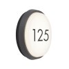 AEG Letan Round Applique per esterno LED Antracite, Bianco, 1-Luce