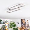 Marluk Plafoniera LED Sabbia, Bianco, 1-Luce