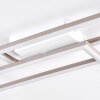 Marluk Plafoniera LED Sabbia, Bianco, 1-Luce