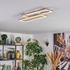 Marluk Plafoniera LED Sabbia, Bianco, 1-Luce