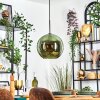 Koyoto Lampadario a sospensione, Lampada a sfera, Lampada a sospensione Verde, 1-Luce