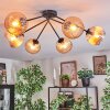 Koyoto Plafoniera, Lampada a sfera 77.5 cm Ambrato, 6-Luci