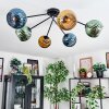 Koyoto Plafoniera, Lampada a sfera 77.5 cm Blu, Oro, Verde, 6-Luci