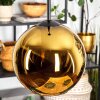 Koyoto Lampadario a sospensione, Lampada a sfera, Lampada a sospensione Oro, 1-Luce