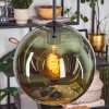 Koyoto Lampadario a sospensione, Lampada a sfera, Lampada a sospensione 25 cm Verde, 1-Luce