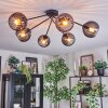 Koyoto Plafoniera, Lampada a sfera 77.5 cm Grigio fumo, 6-Luci