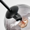 Koyoto Plafoniera, Lampada a sfera 77.5 cm Grigio fumo, 6-Luci