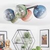 Chehalis Plafoniera, Lampada a sfera Blu, Verde, Chiaro, Ramato, 5-Luci