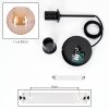Koyoto Lampadario a sospensione, Lampada a sfera, Lampada a sospensione Ambrato, 1-Luce
