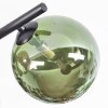 Chehalis Plafoniera, Lampada a sfera Blu, Cromo, Verde, Ramato, Grigio fumo, 5-Luci