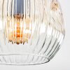 Ripoll Plafoniera, Lampada a sfera Ambrato, Chiaro, Grigio fumo, 4-Luci