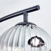 Ripoll Plafoniera, Lampada a sfera Ambrato, Chiaro, Grigio fumo, 4-Luci