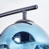 Ripoll Plafoniera, Lampada a sfera Blu, Cromo, Oro, Verde, Grigio fumo, 4-Luci