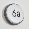 Duril Lampada da parete per esterno, Lampada per numero civico, Applique LED Antracite, 1-Luce