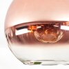 Koyoto Plafoniera, Lampada a sfera 30 cm Chiaro, Ramato, 1-Luce