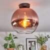 Koyoto Plafoniera, Lampada a sfera 30 cm Chiaro, Ramato, 1-Luce