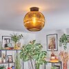Koyoto Plafoniera, Lampada a sfera 12 cm Oro, 1-Luce