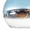 Koyoto Plafoniera, Lampada a sfera 12 cm Blu, Chiaro, 1-Luce