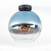 Koyoto Plafoniera, Lampada a sfera 12 cm Blu, Chiaro, 1-Luce