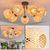Basto Plafoniera, Lampada a sfera Écru, 7-Luci