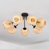 Basto Plafoniera, Lampada a sfera Écru, 7-Luci