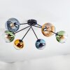 Koyoto Plafoniera, Lampada a sfera 77.5 cm Blu, Oro, Verde, Chiaro, 6-Luci
