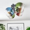 Koyoto Plafoniera, Lampada a sfera Blu, Verde, Chiaro, Ramato, 4-Luci