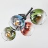Koyoto Plafoniera, Lampada a sfera Blu, Verde, Chiaro, Ramato, 4-Luci