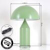 Rilon Lampada da tavolo Verde, 2-Luci