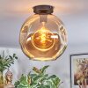 Ripoll Plafoniera, Lampada a sfera Ambrato, 1-Luce