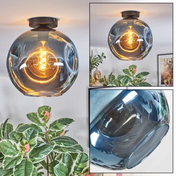 Ripoll Plafoniera, Lampada a sfera Blu, 1-Luce