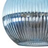 Koyoto Plafoniera, Lampada a sfera 30 cm Blu, 1-Luce
