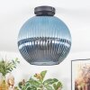 Koyoto Plafoniera, Lampada a sfera 30 cm Blu, 1-Luce