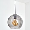 Koyoto Lampadario a sospensione, Lampada a sfera, Lampada a sospensione Grigio fumo, 1-Luce