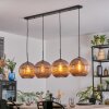 Koyoto Lampadario a sospensione, Lampada a sfera, Lampada a sospensione Ramato, 4-Luci
